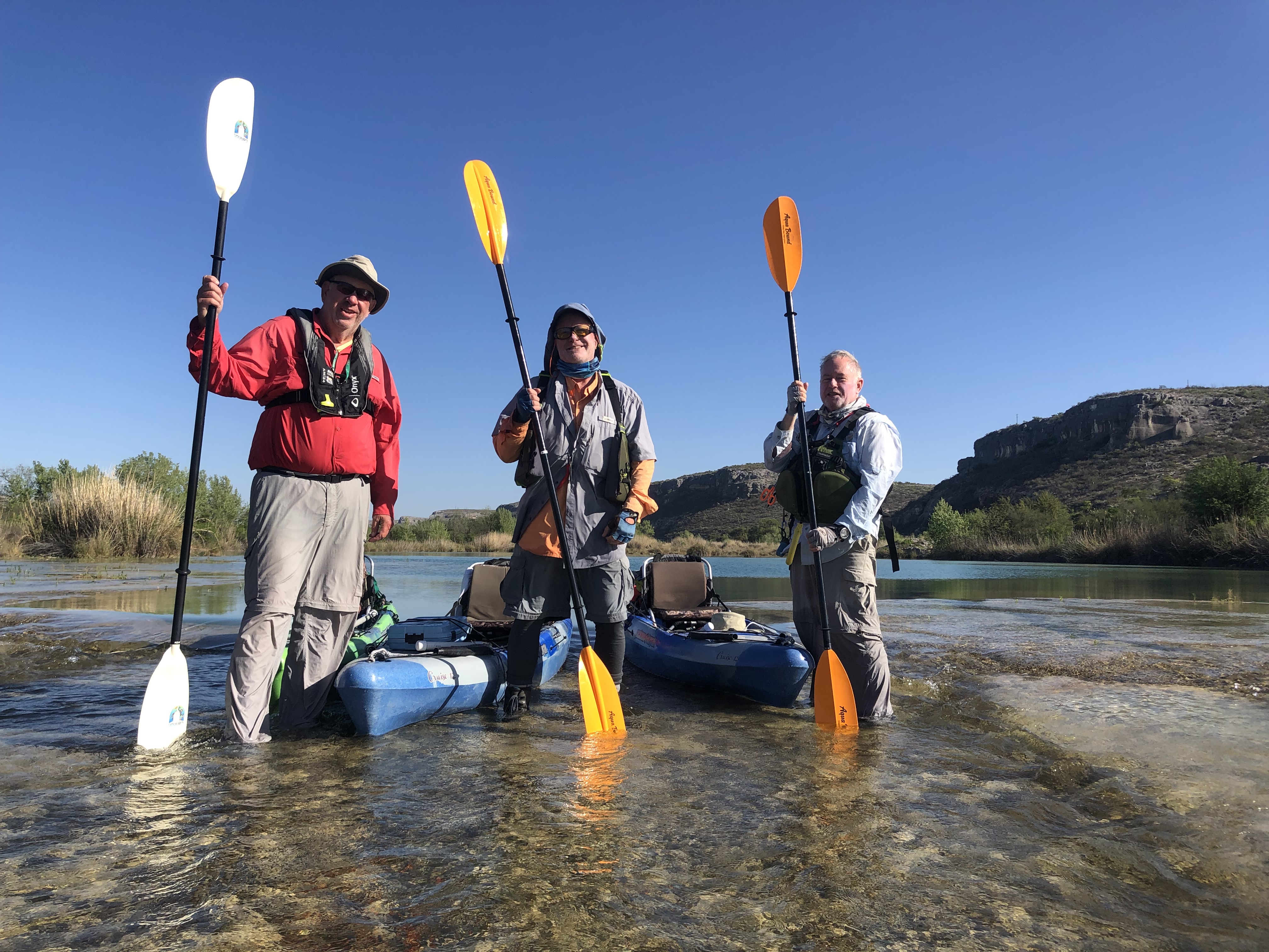 Report: Devil’s River, March 22-26, 2023, John Eldred, Howard Finley, Robert Cowan